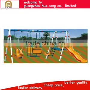 Playground Outdoor Swing, 4-seat Swing Chair Garden H71-0557 thumbnail-1