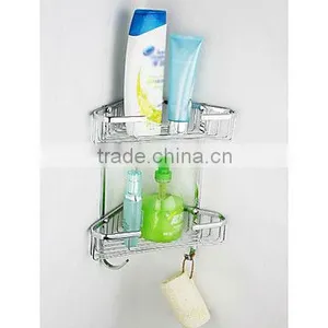 Bathroom Triangle Double Tiers Soap Basket BA1194 thumbnail-1