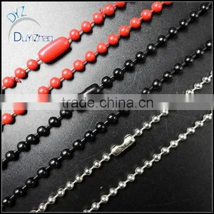 Latest Fashion Hip Hop Metal Bead Chains Necklace thumbnail-1