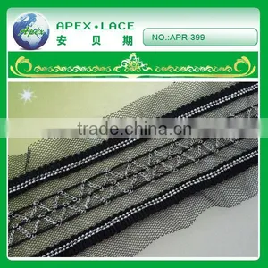 Net Tape With Chain for Garment thumbnail-1