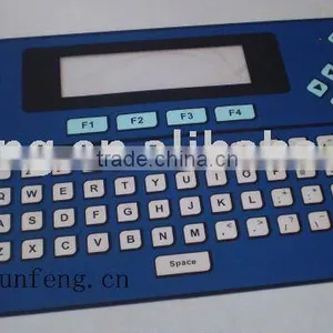 Membrane Keypad With Transparent Window thumbnail-1