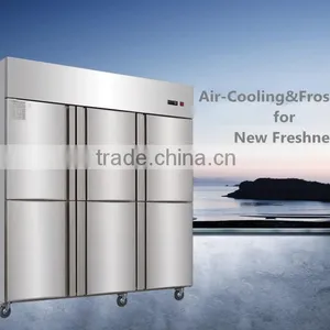 C3 1300L 6-door Upright Commercial Refrigerator Freezer for Restaurant thumbnail-4