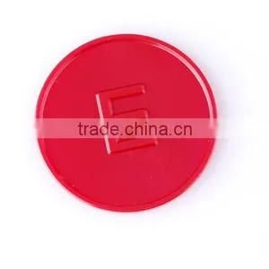 Cheap Plastic Token / Customized Logo / Text and Picture thumbnail-2