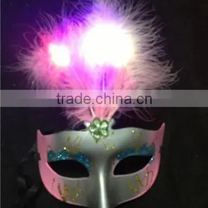 Cosplay Light up Mask Terrrible Ghost 3d Embossed Led Light Mask Light up Mask thumbnail-5