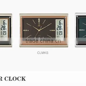 Music Wall Clock With LED,Digital Clock With Black Background,Home Decoration thumbnail-1