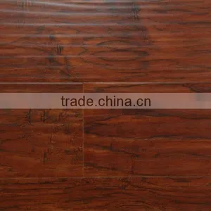 LAMINATE FLOOR WITH REAL WOOD GRAIN SURFACE thumbnail-1