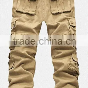 Mens Wholesale Heavy Cotton Heavy Wash Cargo Pants thumbnail-4