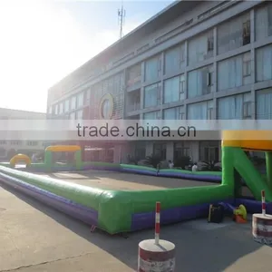 Outdoor Inflatable Football/Soccer Field, Inflatable Football Pitch, Inflatable Football Arena For Sale thumbnail-3