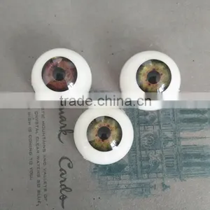 Realistic Oval Plastic Eyes Acrylic Eyes for Dolls thumbnail-2