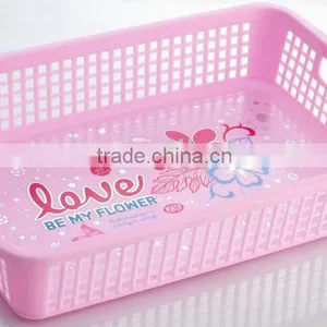 Wholesale High Grade Samll Size Plastic Plastic Crate for Fruit and Vegetables,promotion Items thumbnail-1