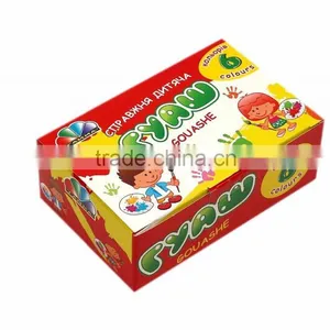 Gouache, Poster Paint, Poster Color 6 Colors, 120 ml thumbnail-2