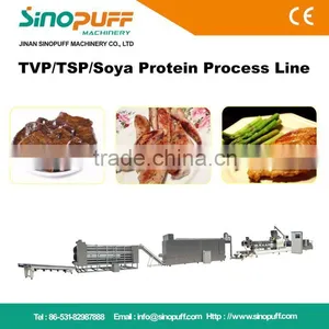 Tsp Snacks Extruding Machine/Soya Meat Machine/Plant/Processing Line thumbnail-1