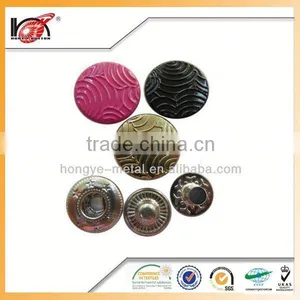 Fancy New Arrival Plastic Snap Buttons With Logo for Clothing thumbnail-1