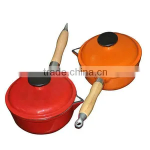 Cast Iron Sauce Pan and Pot thumbnail-1