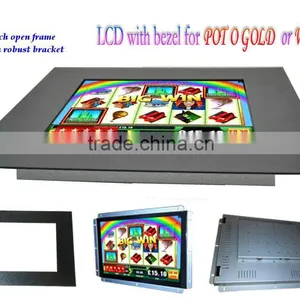 2015 Hot Sale Infrared Gaming Open Frame Touch Screen Monitor With VGA/DVI Signal Input for POG/WMS thumbnail-4