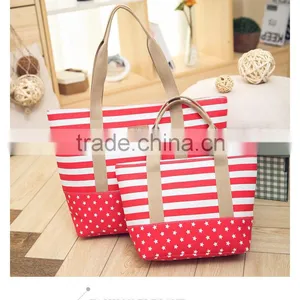 Cheap Fashion Shopping Tote Bag Canvas Beach Bags Wholesale thumbnail-3