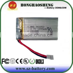 High Rate Symax5x5cx5sw Battery 25C 903052 3.7v 1200mah Rechargeable Lipo Battery 903052 rc Helicopter Replacement Battery thumbnail-4