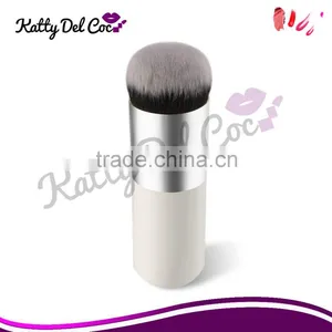 Good Quality Wooden Makeup Brushes for Foundation Make up Pink and White Color thumbnail-1
