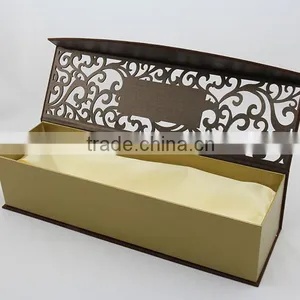 Eco-friendly Hollow Cardboard Box for Wine (ZJ-5039) thumbnail-1