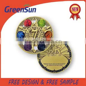 Top Quality Stylish Gold Blank Coins thumbnail-1