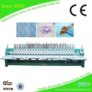 9 Color 24 Head Flat Embroidery Machine With Good Price in Guangzhou thumbnail-1