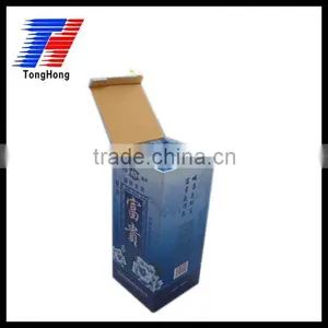Paper Wine Boxes With Handle thumbnail-1