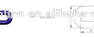 DIN 5685 A/C Short/Long Welded Steel Link Chain thumbnail-4