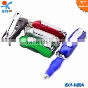 Folding Multi-funtional Pen With Nail Clipper thumbnail-1