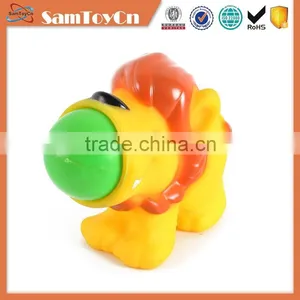 Popular Amusing Vinyl Lion Toy With Ball thumbnail-1