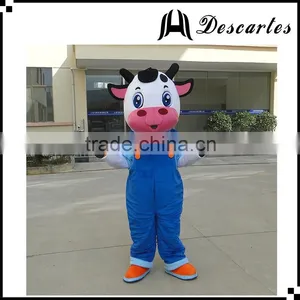 Event Funny Dress Adult Cow Mascot Costume for Festival Publicity thumbnail-1