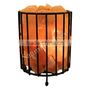 Wrought Iron Salt Round Basket thumbnail-1