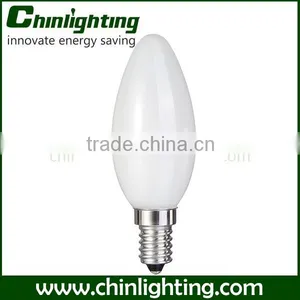 Standard Chandelier C35 2700k Led Filament Candle Light E14 C35 Led Filament Bulb 4w Candle C32 C35 C37 E14 4w C35 Led Filament thumbnail-4