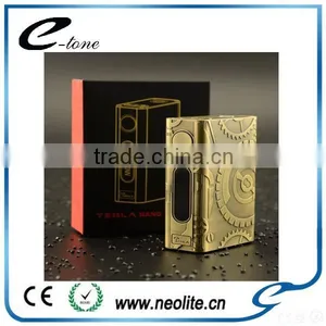 2016 New TC Box Mod Tesla Nano 100W TC Sarter Kit Temperature Control Box Mod thumbnail-1