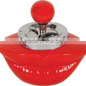Spot Commodity Lip Shape Spinning Cigarette Ashtray thumbnail-1