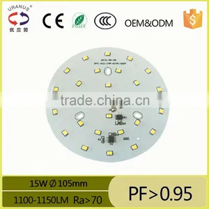 High PF(PF>0.95)!! 5W 7W 9W 12W 15W Led Light Module, for Downlight no Driver PCB Led Light Module 220V Quality Choice thumbnail-1