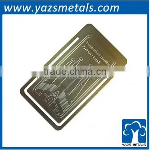 Metal Gifts and Crafts Etched Bookmark thumbnail-5