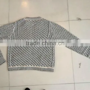 ASM-349 Round Neck Long Sleeves Cardigan Ladies thumbnail-2