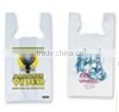Vest Pure White Plastic Bag thumbnail-1