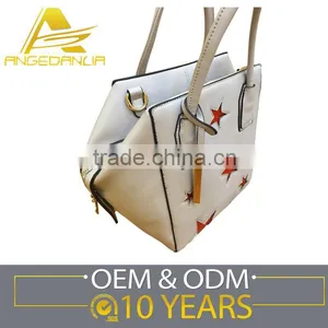 2016 Latest Design OEM Production Guangzhou Women Bag Pu Leather Tote Bags Cheap Price 2016 thumbnail-5