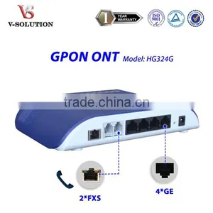 4GE+2FXS GPON ONT Fiber Optical VoIP Home Gateway thumbnail-1