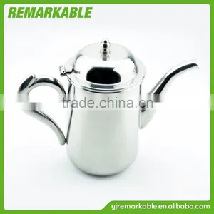 ZFH-0005 High-quality Beautiful Shape Stainless Steel 304#tea Kettle/water Kettle thumbnail-1