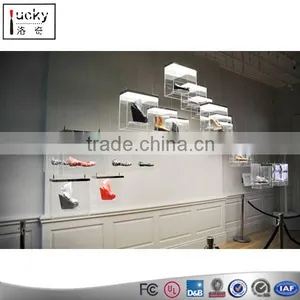 Acrylic LED Shoe Display Box Lighting Case thumbnail-1