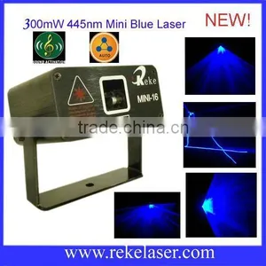 Small 300mw Blue Motor Beam Laser Light Show thumbnail-1