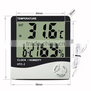 Household Large Screen Decorative Wall Thermometer With Sensor thumbnail-2