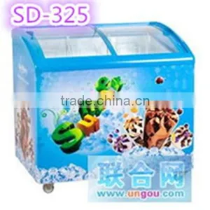 Ice Cream Freezer,glass Top Chest Freezer Display Freezer thumbnail-3