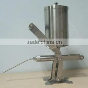 2015 Hot Sale 3.2L Manual Filling Machine/nutella Filler/churro Filler Machine thumbnail-3