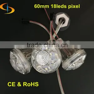 60mm Amusement Led Pixel Light Led Camaleon For Carnivals 18leds thumbnail-1