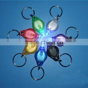 UV Led Light up Keychain,UV Light Led Keychain,purple Colour Led Keychain Light thumbnail-1