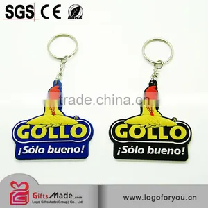 Promotion 3d Soft Pvc Reflective Cartoon Keychains thumbnail-6
