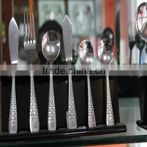 2016 Stainless Steel Safety Cutlery Include Spoon Fork and Knife for Childern thumbnail-5